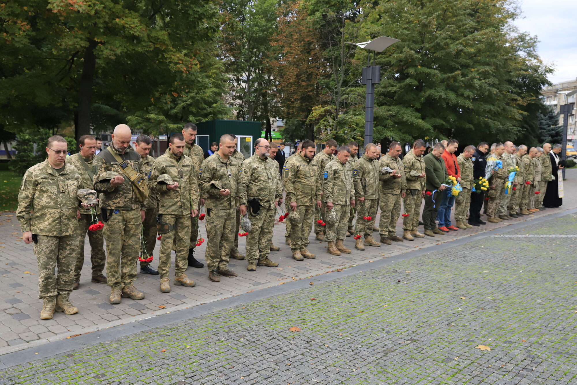 В Днепре в День территориальной обороны почтили павших защитников Украины