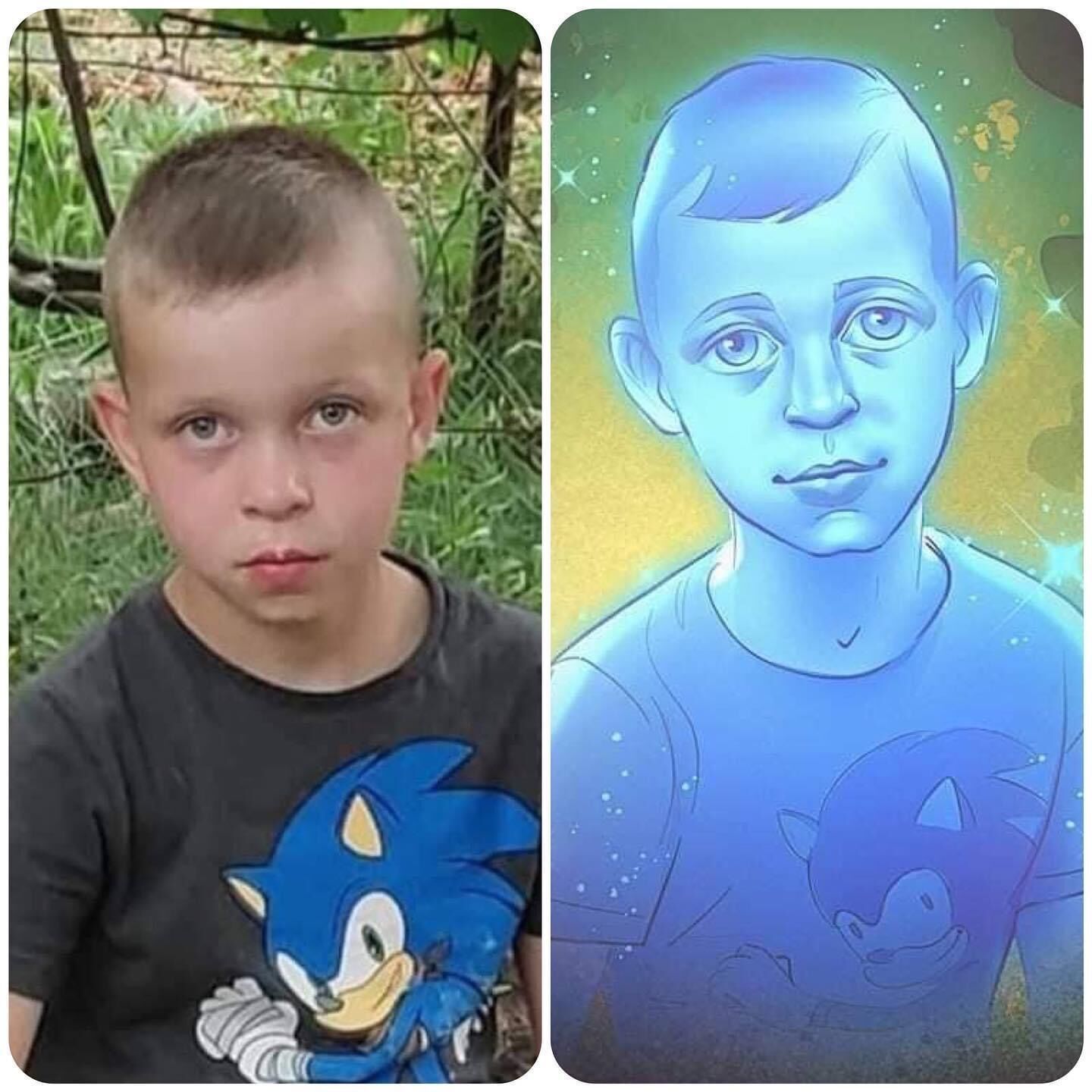 В Днепропетровской области 9-летний мальчик во время обстрела закрыл собой брата-близнеца и погиб. Фото