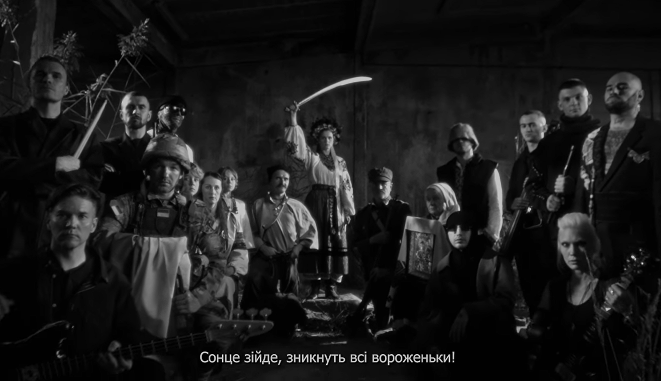 Kalush Orchestra і The Rasmus переспівали In The Shadows на новий лад: у кліпі ЗСУ, козаки та український куплет
