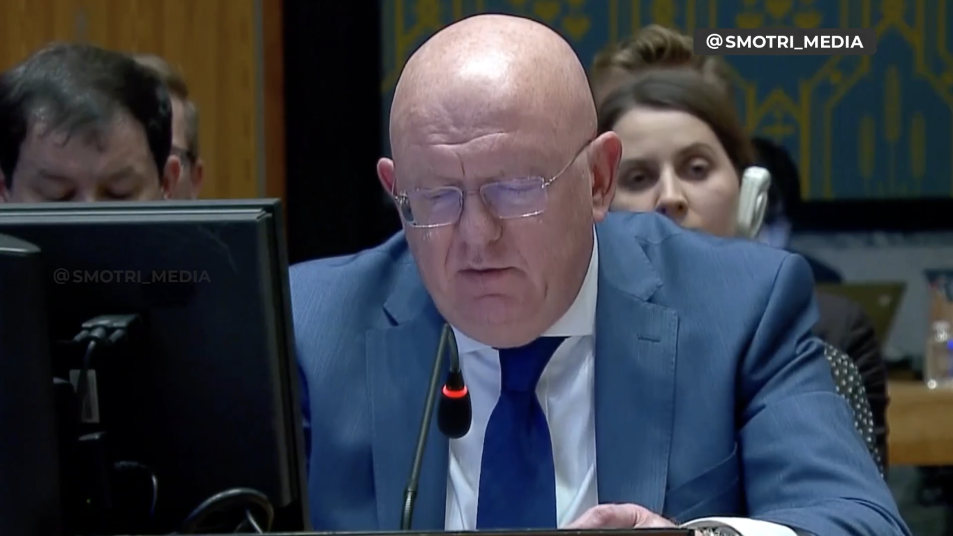 Небензя на Совбезе ООН назвал фейком использование Россией иранских дронов против Украины. Видео