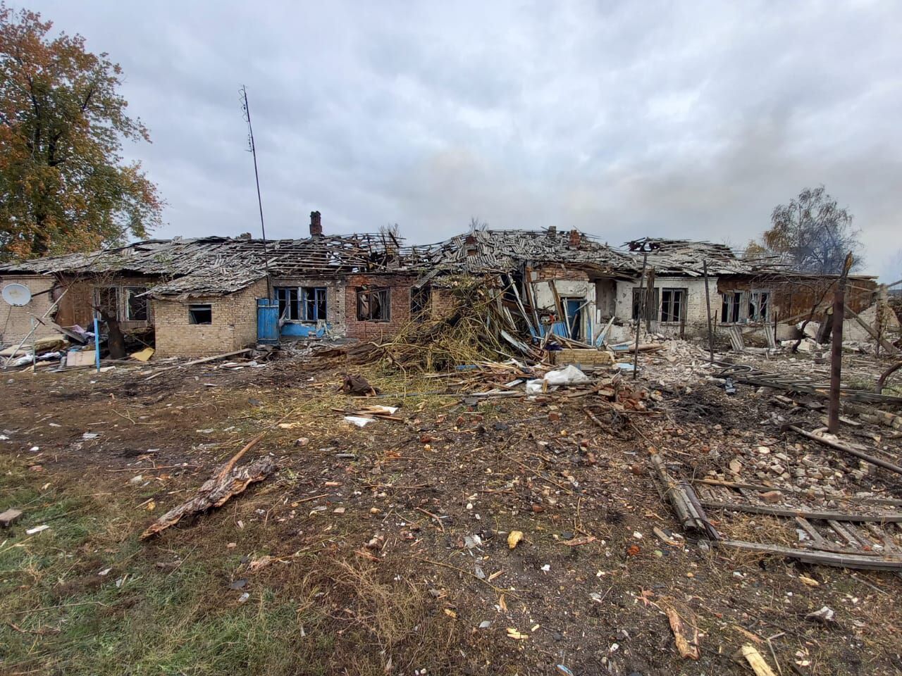 На Донетчине во время ночного артобстрела погибли супруги. Фото