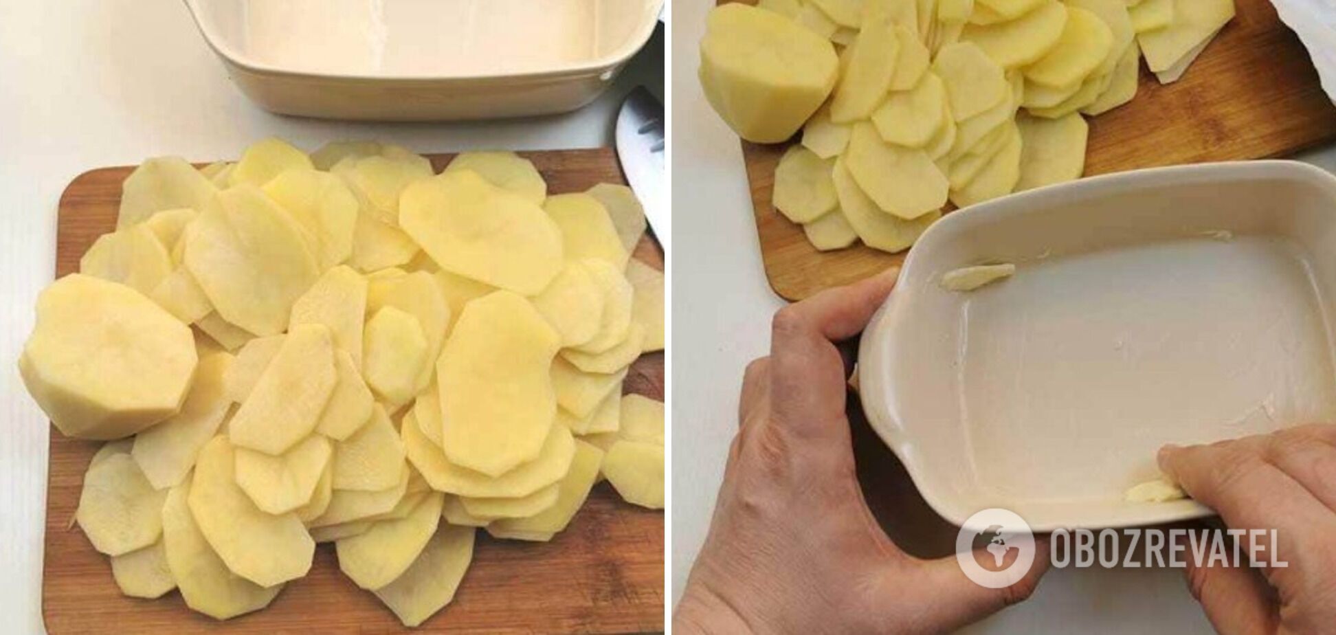 Запеченный картофель конфи