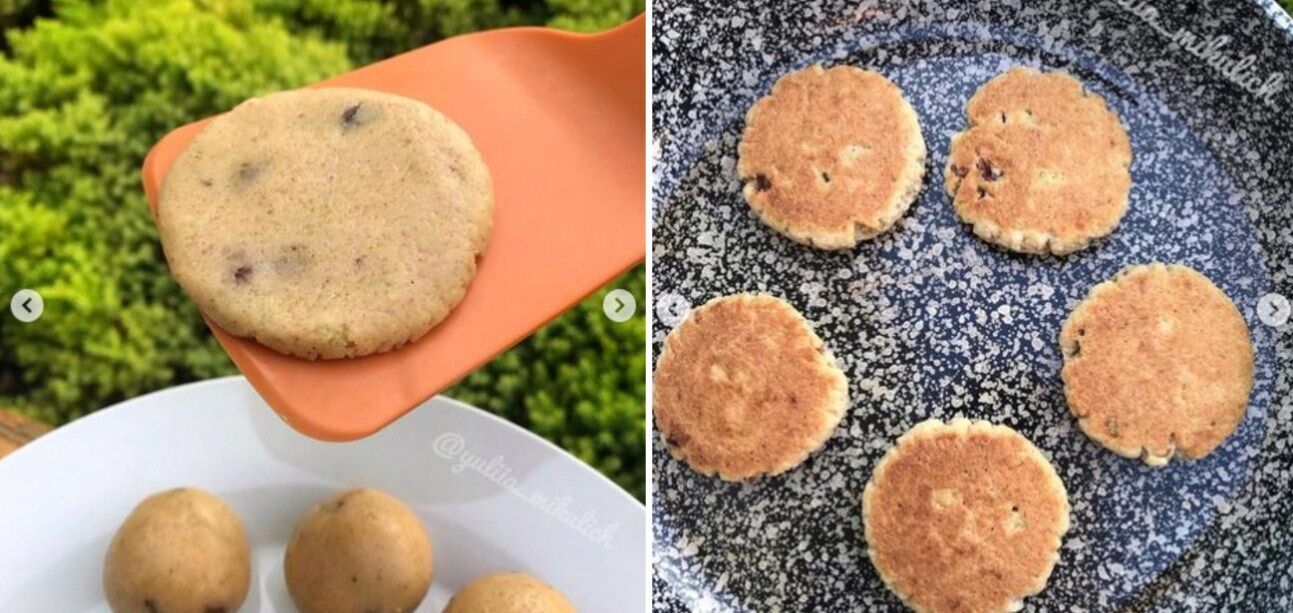 Как приготовить вкусное печенье к чаю на сковороде