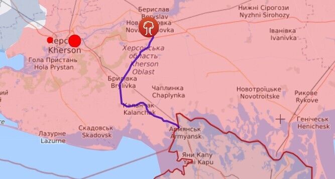 Війська РФ облаштовують оборонні позиції на лівому березі Дніпра, триває ''евакуація'' із Херсона – Генштаб 