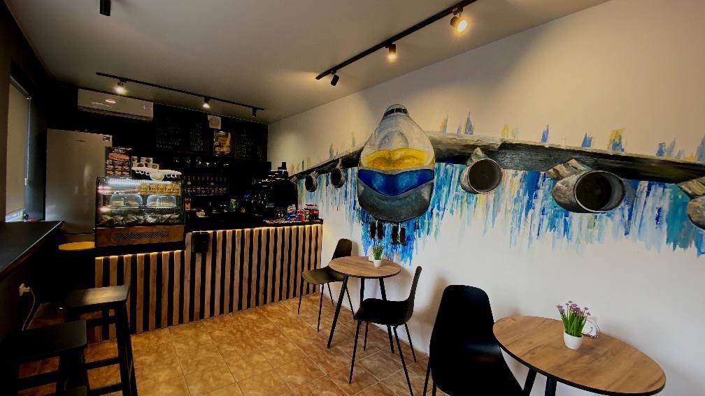 В Гостомеле открылось кафе, посвященное самолету АН-225 "Мрія". Фото