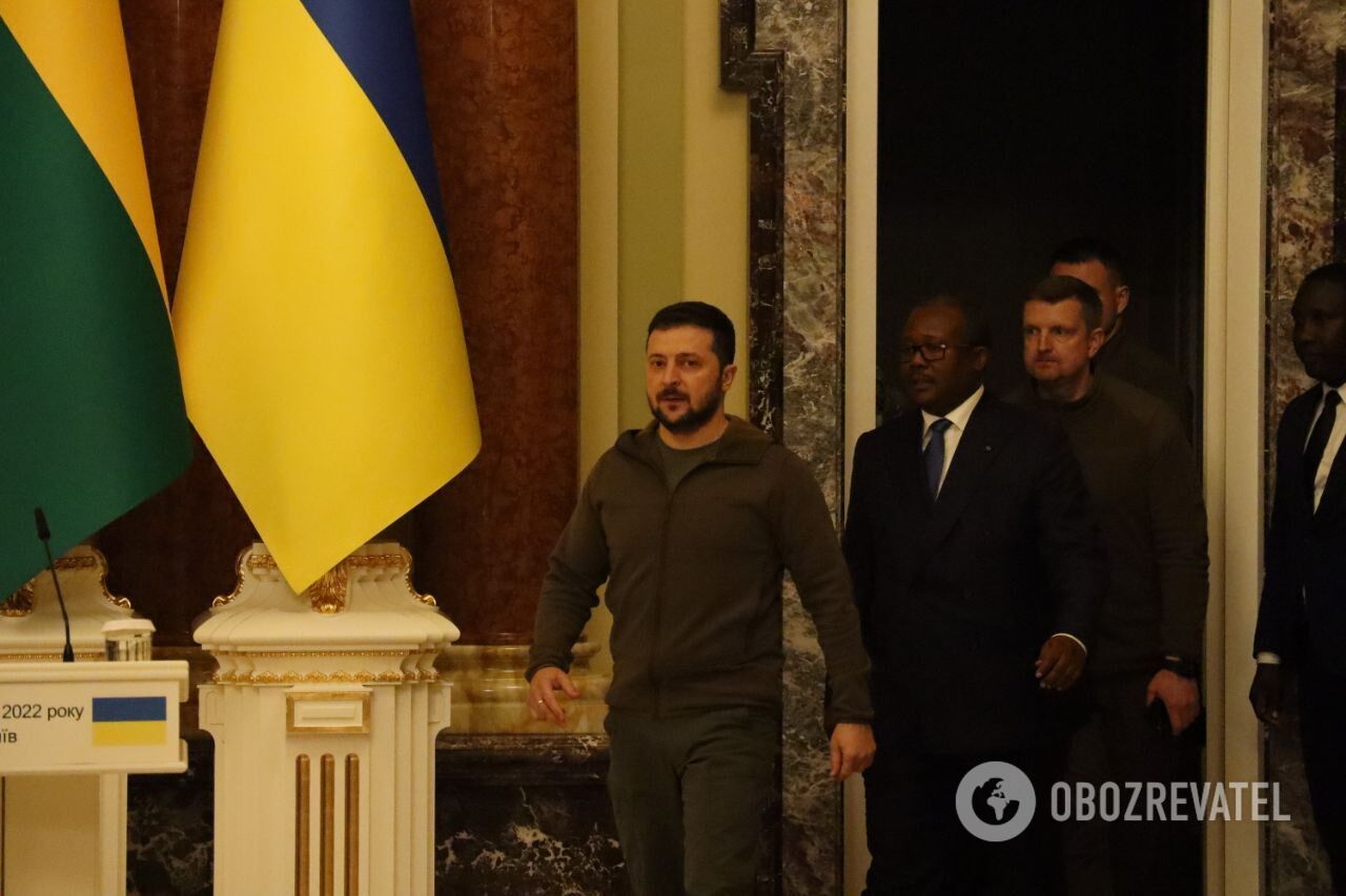 В Украину с визитом прибыл президент Гвинеи-Бисау: побывал в Ирпене и провел переговоры с Зеленским. Фото