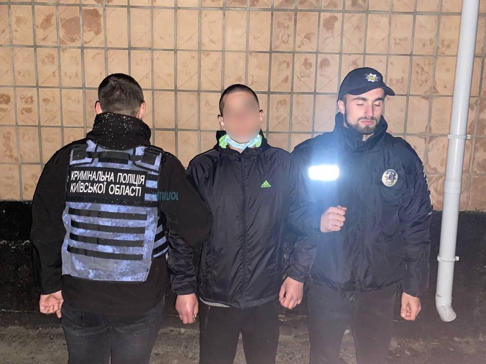В Киевской области задержали серийного вора-рецидивиста. Фото