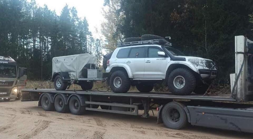 Машина, которая отправилась к Вооруженным силам Украины.