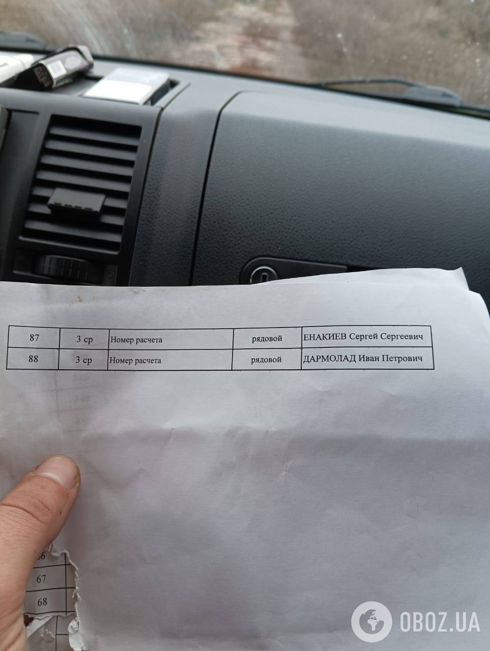 Украинские защитники нашли списки российских военных у ликвидированного оккупанта в Харьковской области. Эксклюзивные фото