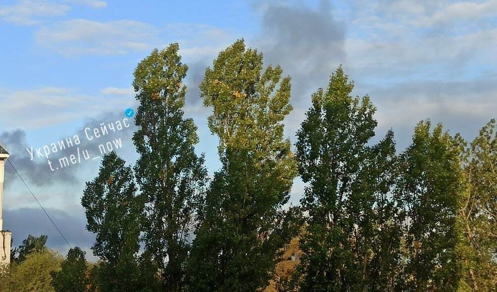 Дым в Днепровском районе