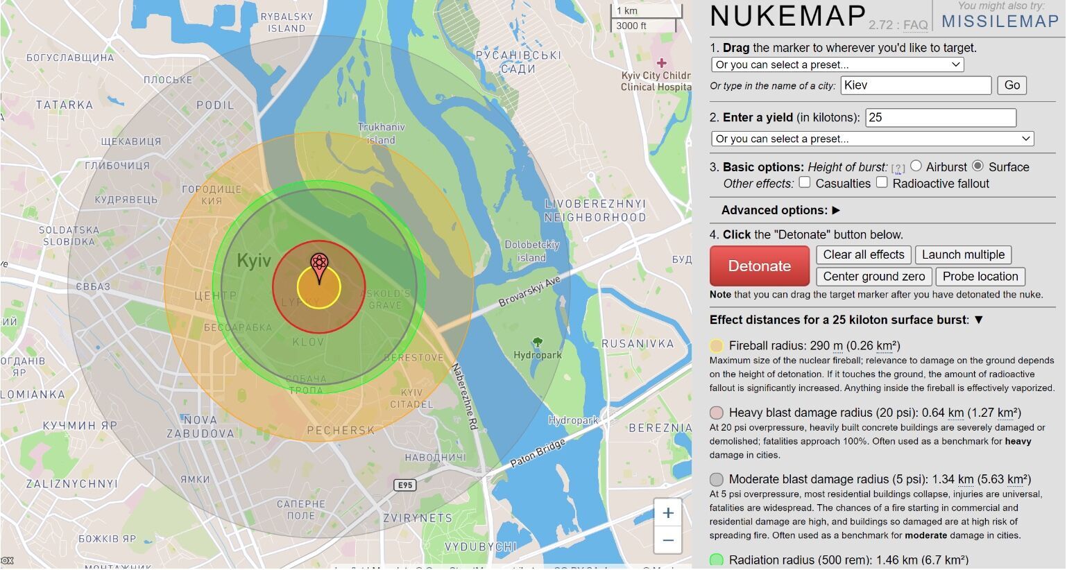 Вижити після ядерного вибуху: як підготуватися, де ховатися і чи потрібно пити йод
