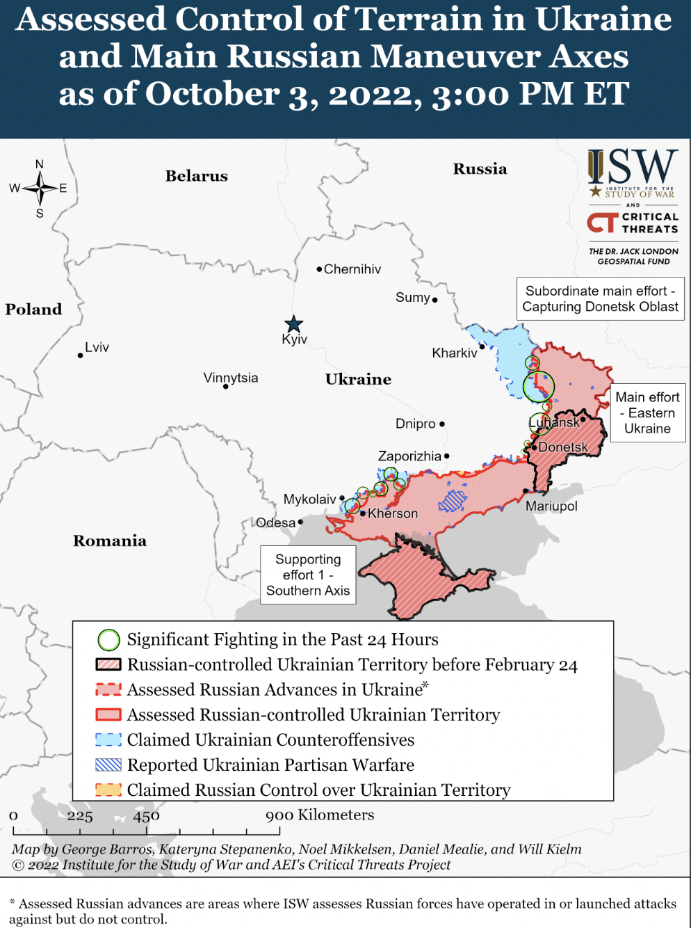ВСУ достигли значительных успехов в Донецкой и Херсонской областях за последние двое суток: в ISW рассказали о ситуации на фронте. Карта