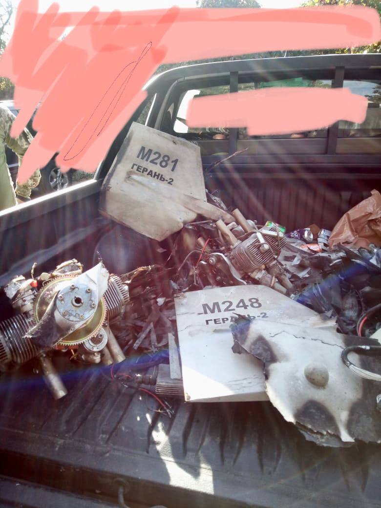 В Николаевской области сбили еще один иранский "мопед": Ким показал все, что от него осталось. Фото