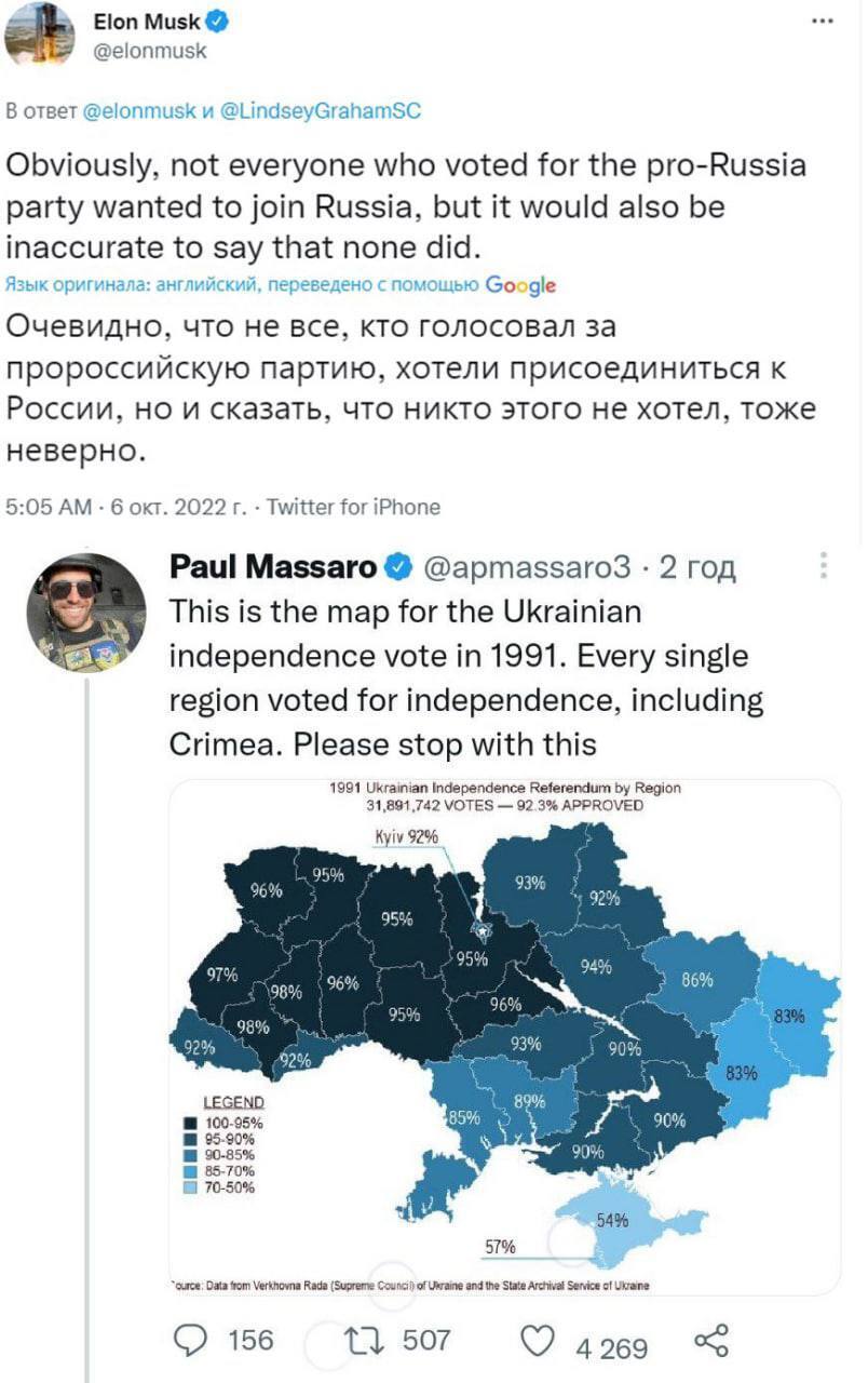 Илон Маск заговорил о ''сухопутном коридоре'' РФ в Крым и вспомнил выборы 2012 года: в Кремле отреагировали