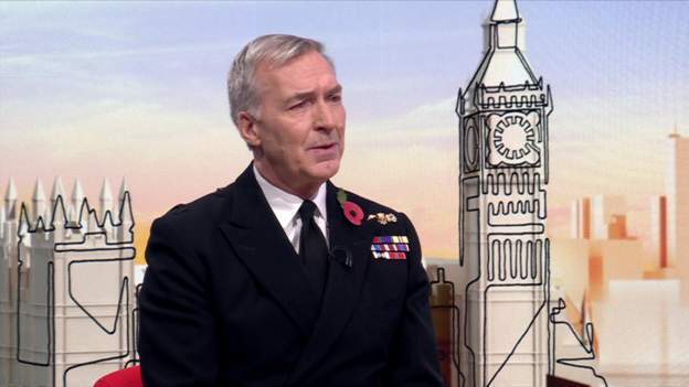 Начальник штаба обороны Вооруженных сил Великобритании Тони Радакин