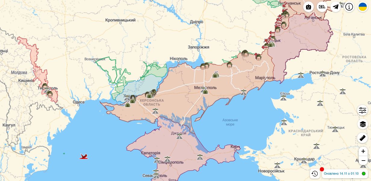 ЗСУ вдарили по армії РФ на лівому березі Дніпра: ліквідовано ще 40 окупантів та техніку