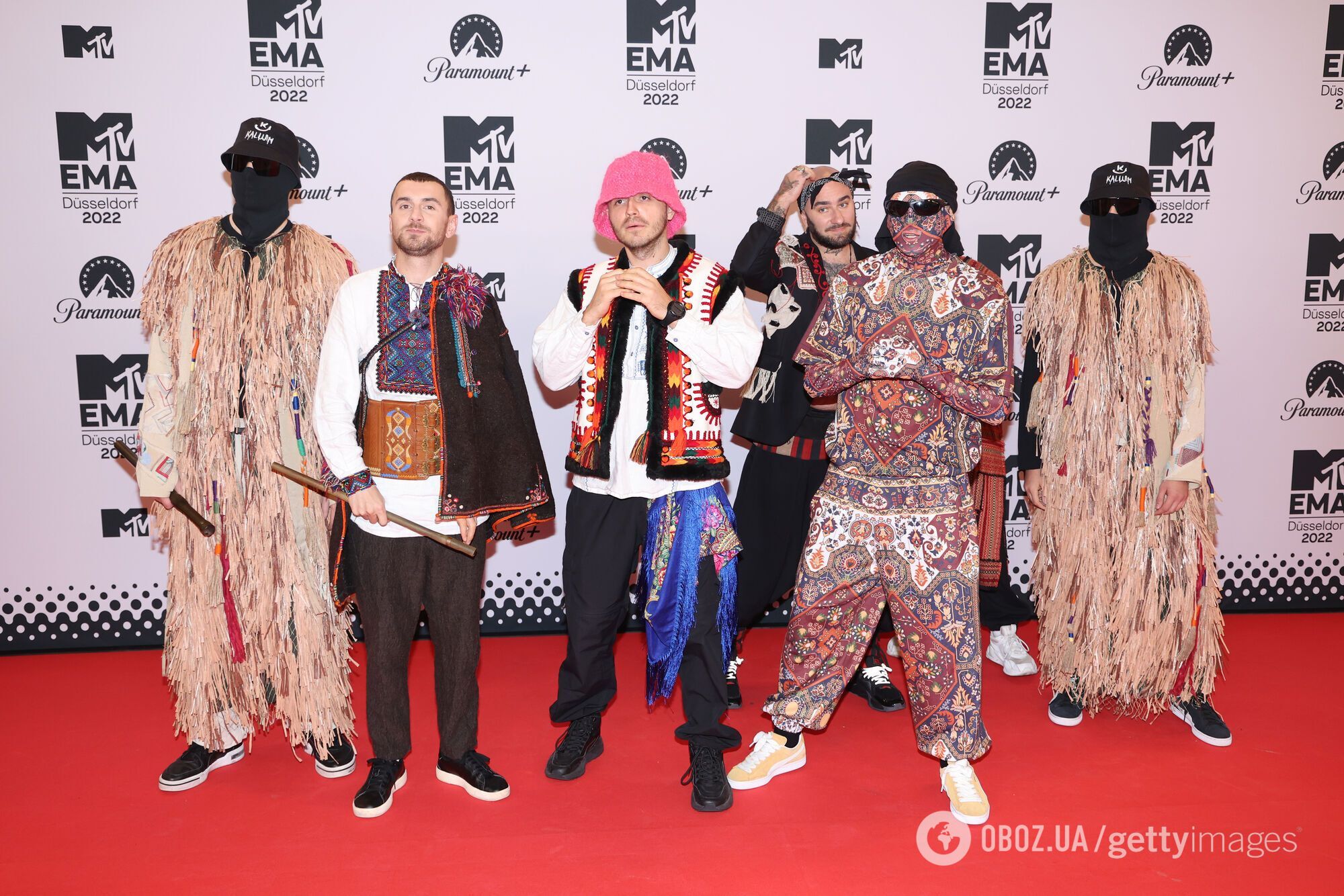 Kalush Orchestra виступили на MTV EMA 2022 з новою піснею. Запальне відео