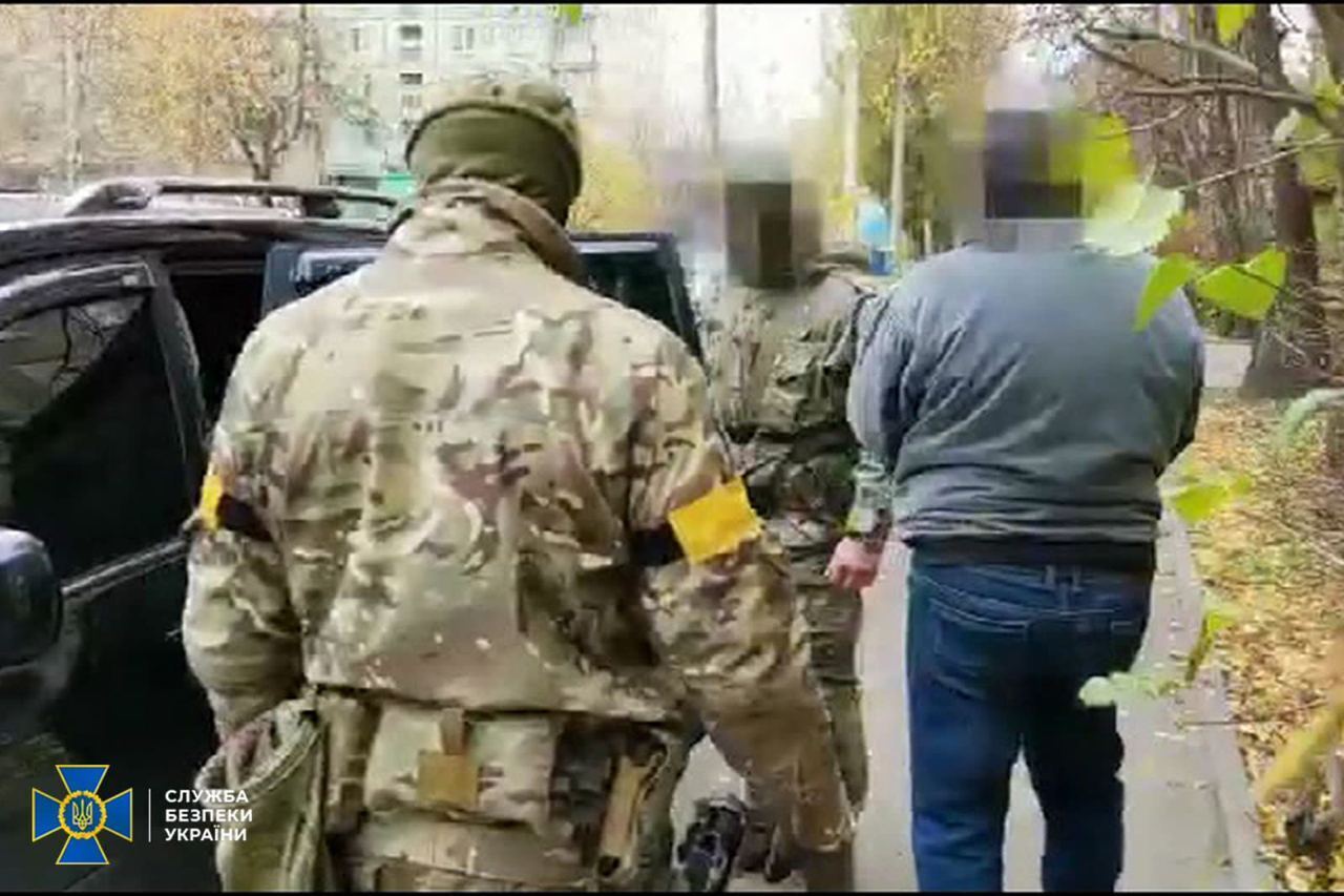 СБУ затримала агента РФ, який здавав позиції української ППО на Харківщині. Фото