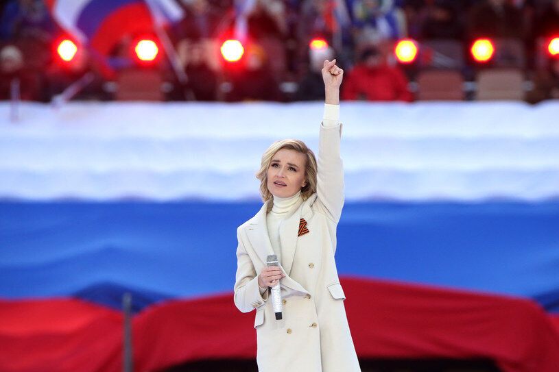 У Казахстані скасували концерт пропутінської співачки Поліни Гагаріної: казахи не підтримують війну в Україні