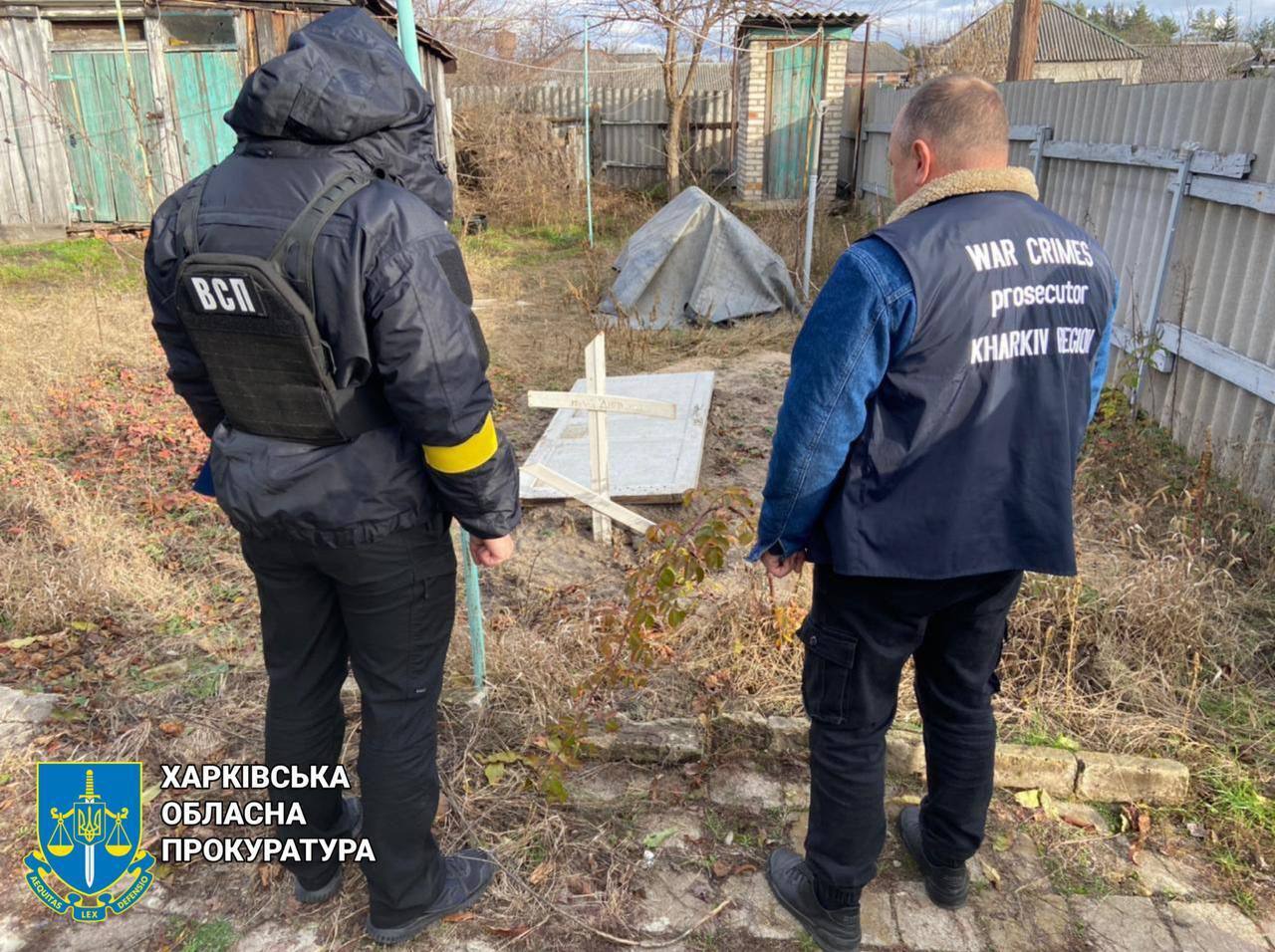 На Харківщині ексгумували тіла ще чотирьох мирних мешканців: одного з них закатували окупанти. Фото 