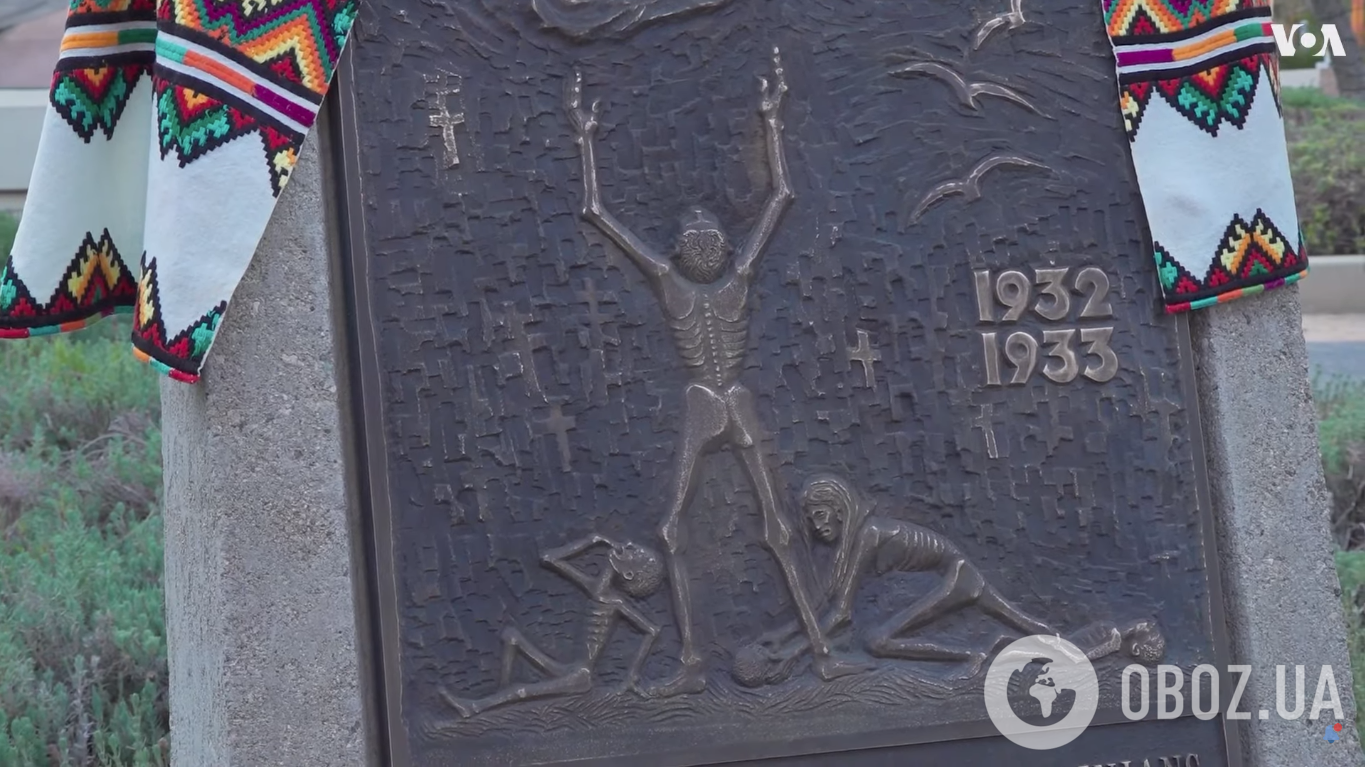 В Лос-Анджелесе установлен памятник жертвам Голодомора