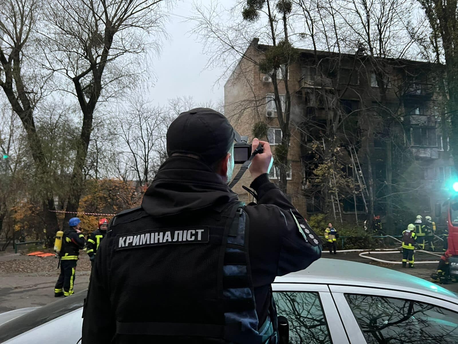 Кличко рассказал о состоянии поврежденных ракетными обстрелами домов на Печерске в Киеве