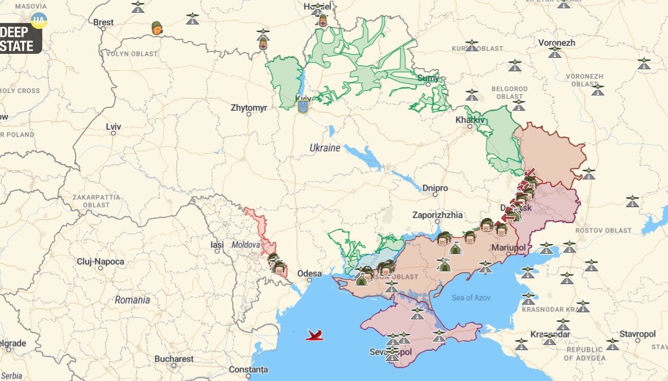 ВСУ вышли на рубеж по правому берегу Днепра: освобождены 198 населенных пунктов