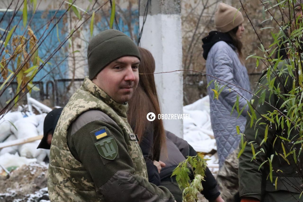 У Бородянці висадили "Калиновий гай" на пам’ять про загиблих захисників України. Фото і відео