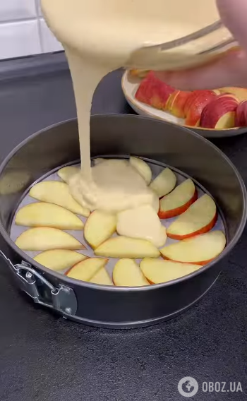 Воздушный яблочный пирог: готовится проще шарлотки