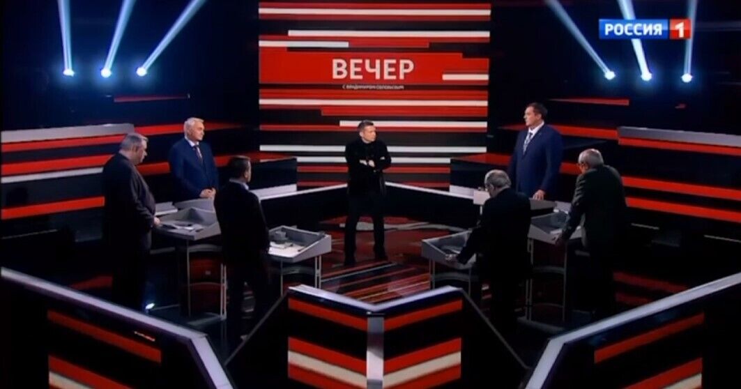 ''Никакой паники нет'': гауляйтер Балицкий на российском шоу повторил ''шпаргалку'' Стремоусова. Видео