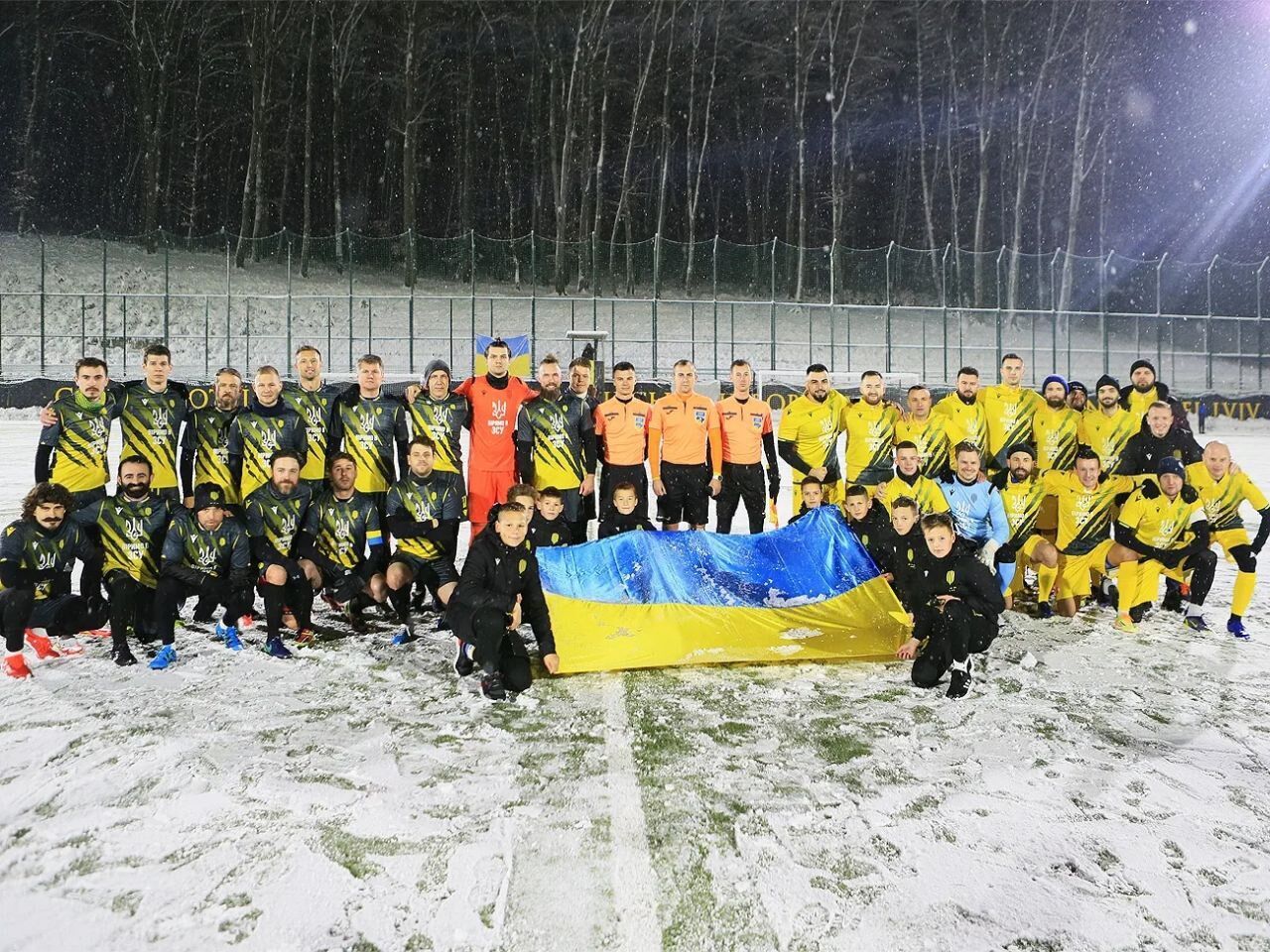 Григорий Козловский и Академия "Движения" провели благотворительный матч "Верим в ВСУ".