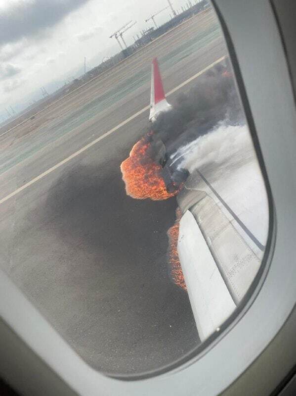 У Перу пасажирський літак зіштовхнувся із пожежною машиною, загинули дві людини: момент потрапив на відео