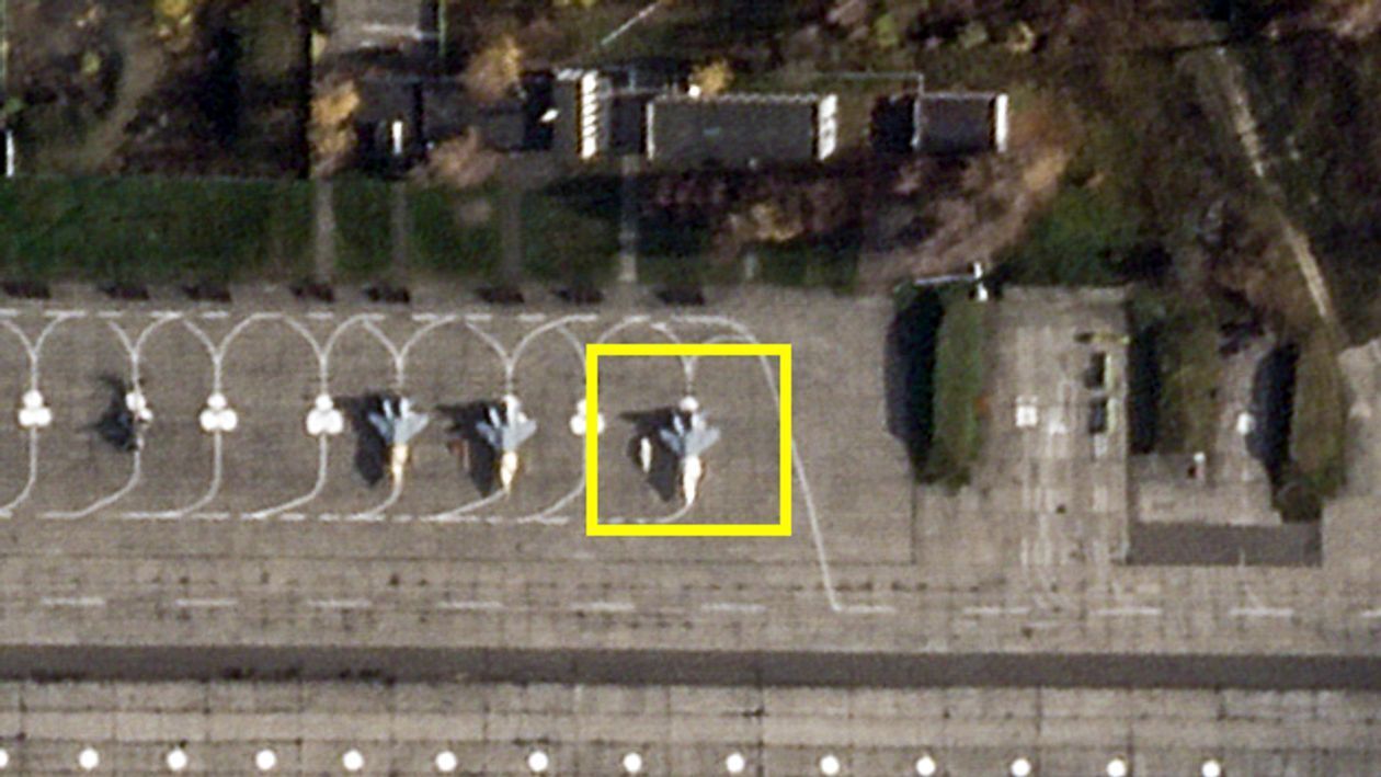 Российские самолеты МиГ-31К на авиабазе Мачулищи возле Минска