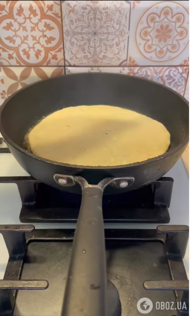 Ліниве хачапурі на кефірі: готується на сковорідці 