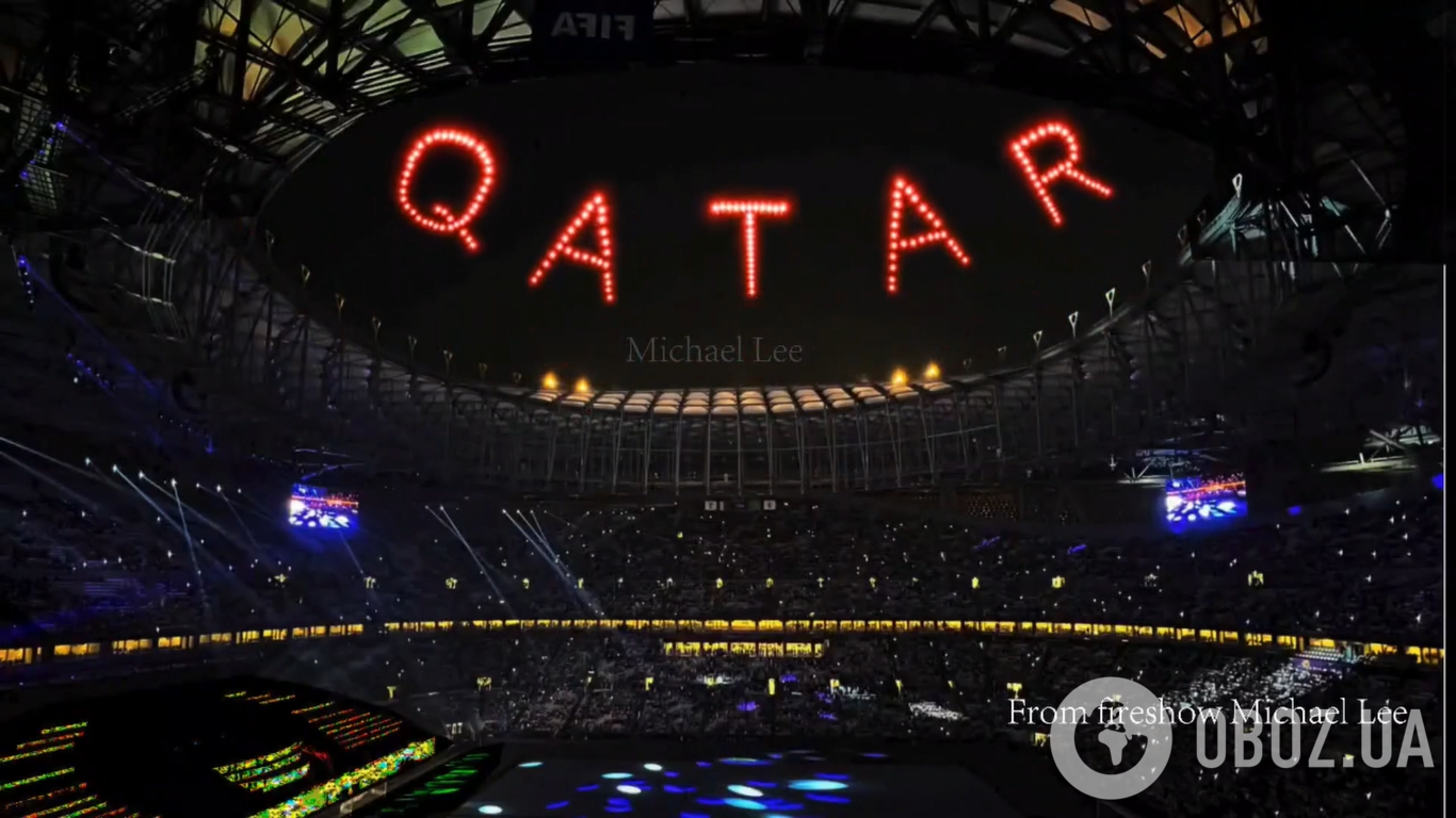 Церемония открытия чемпионат мира по футболу 2022 в Катаре