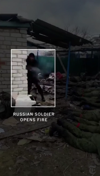 В The New York Times подтвердили подлинность видео с ''расстрелом российских военнопленных'': как и почему были убиты неизвестно