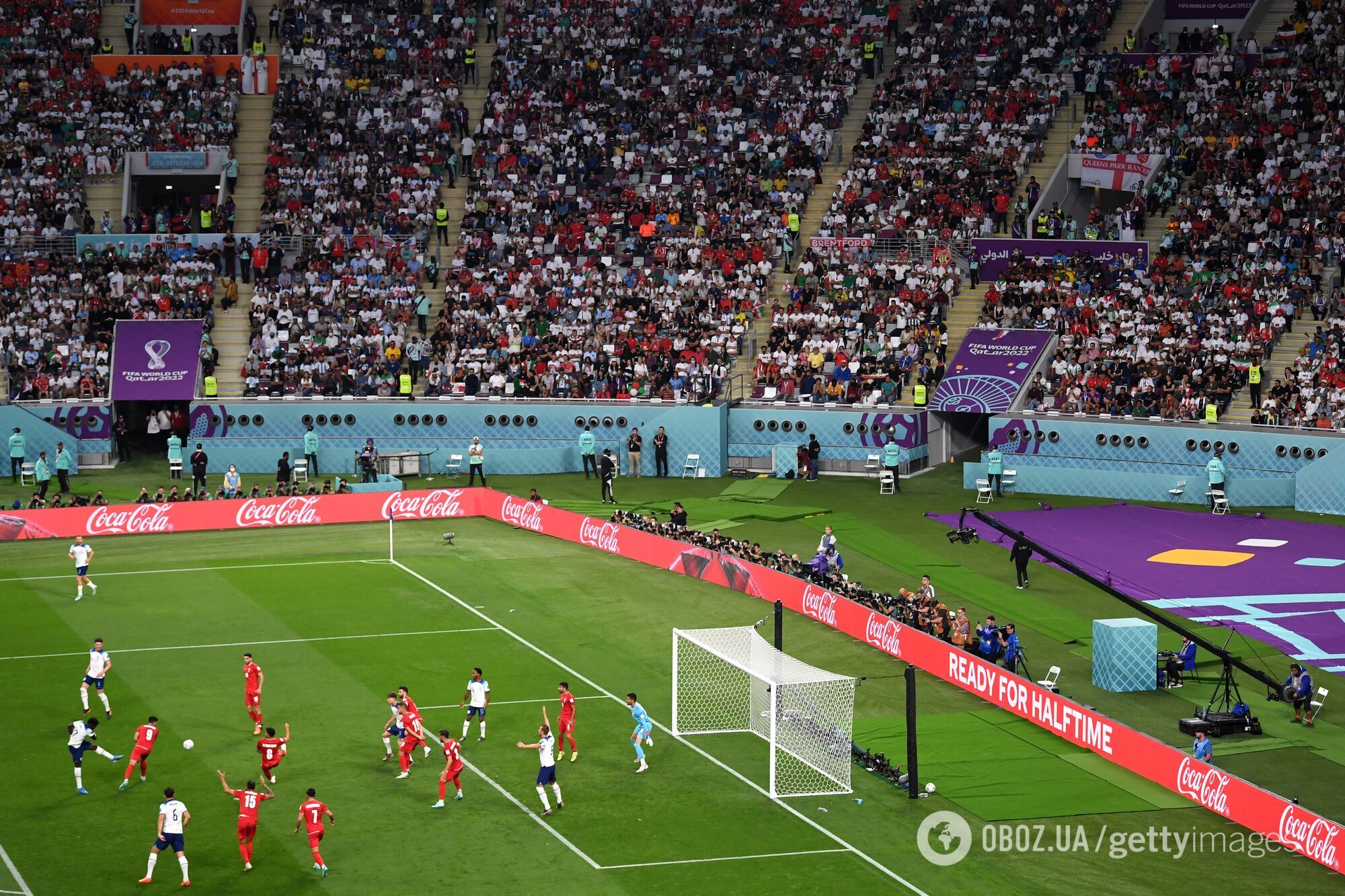 Англия забила 6 голов Ирану на ЧМ-2022 в матче, к которому судья добавил 25 минут