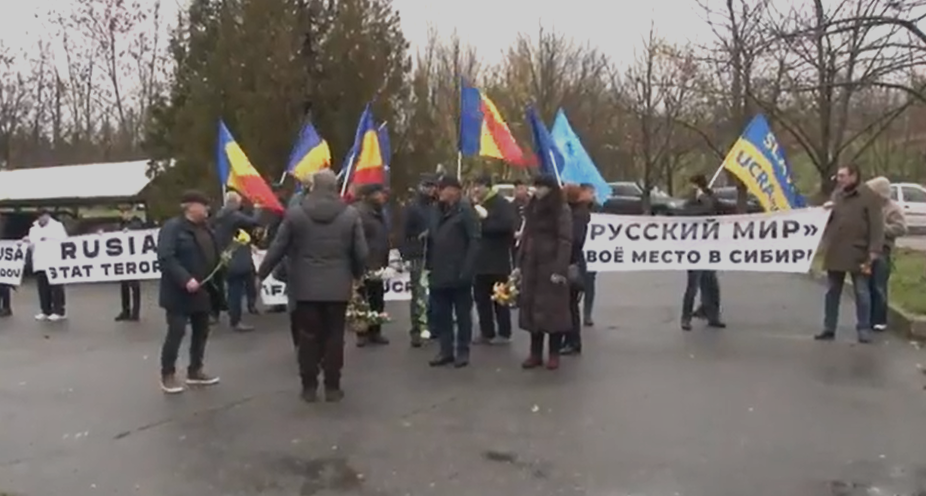 В Молдове провели автопробег в поддержку Украины. Фото