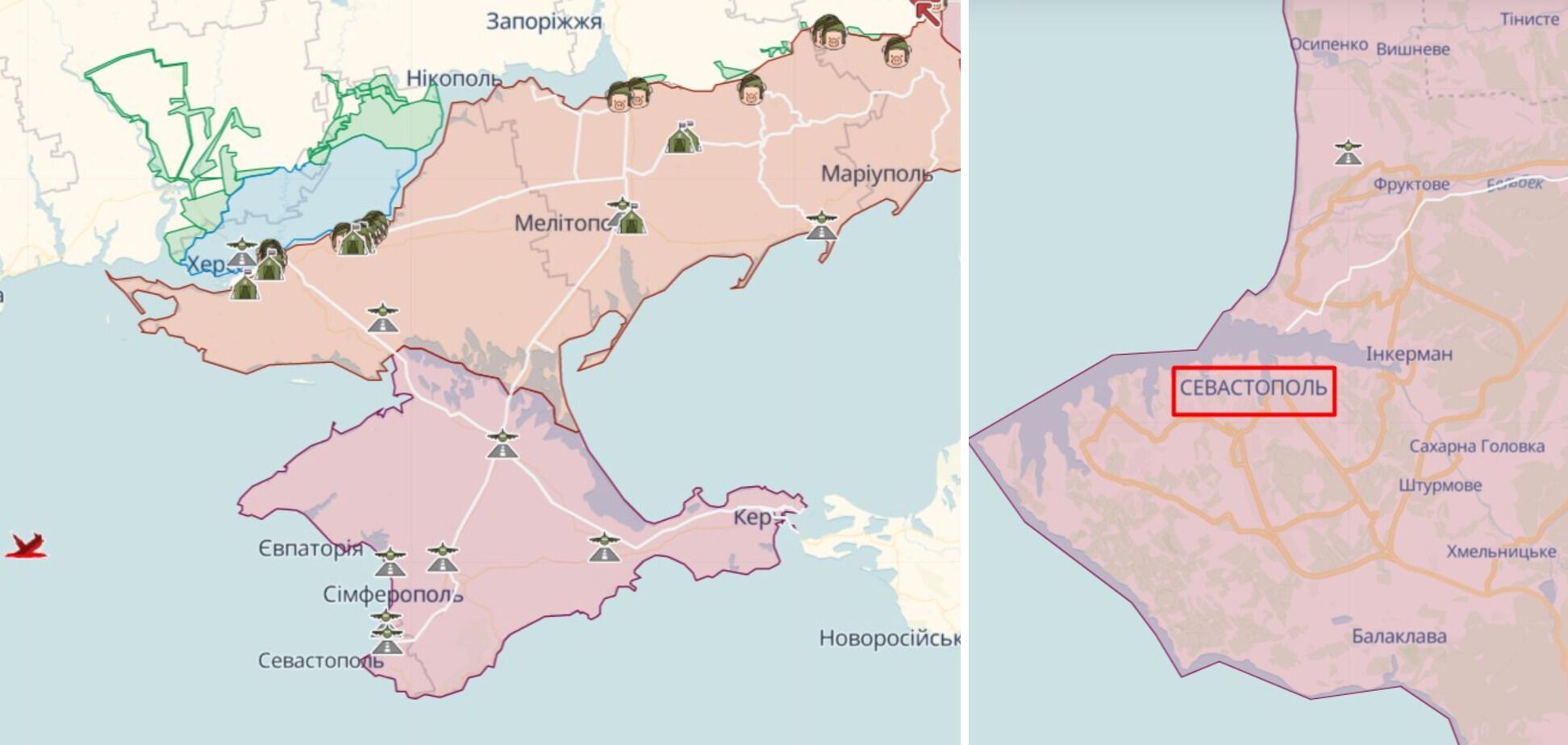 В оккупированном Севастополе готовят операторов российских и иранских БПЛА – Генштаб