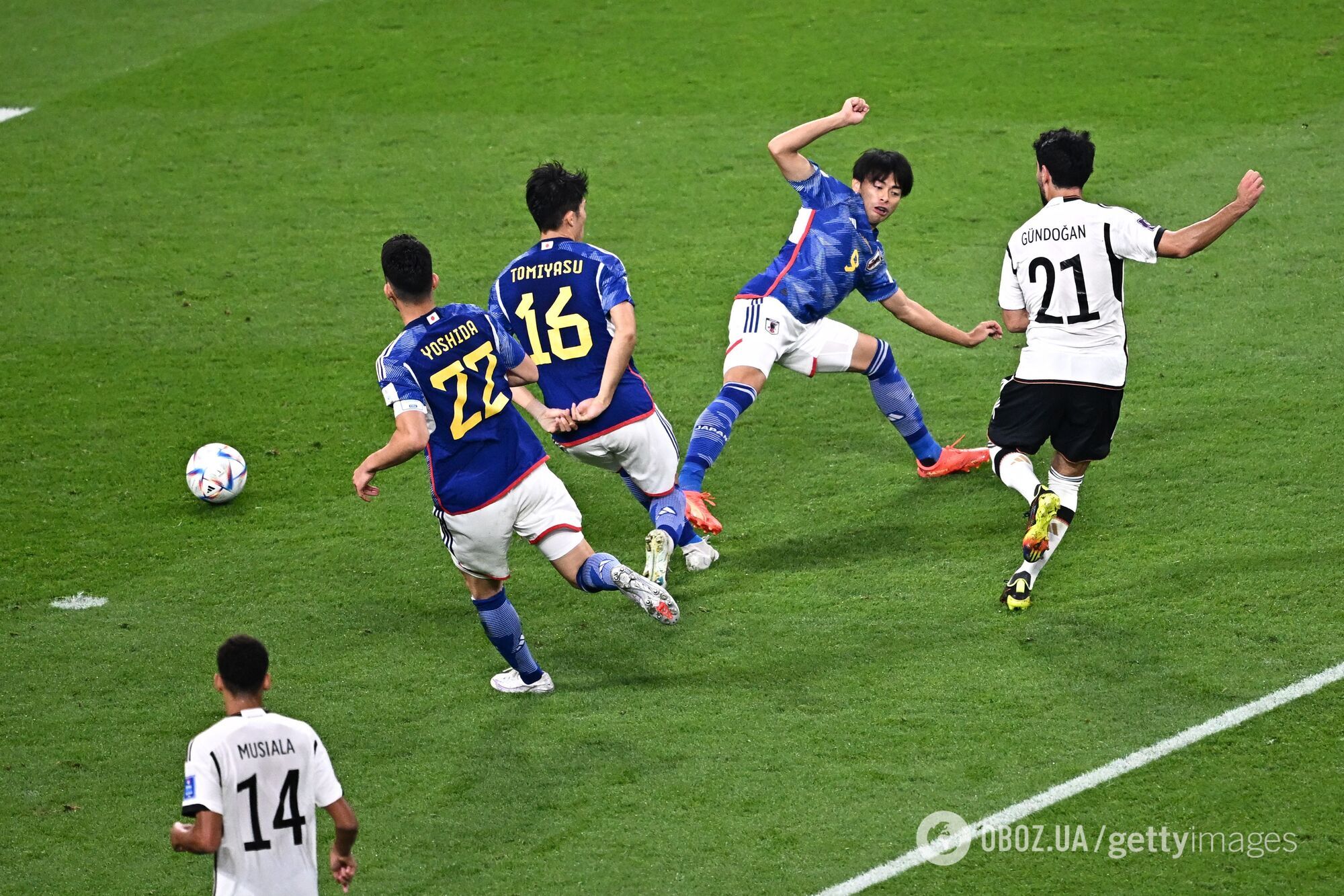 Німеччина програла Японії на старті ЧС-2022, пропустивши два голи за 7 хвилин