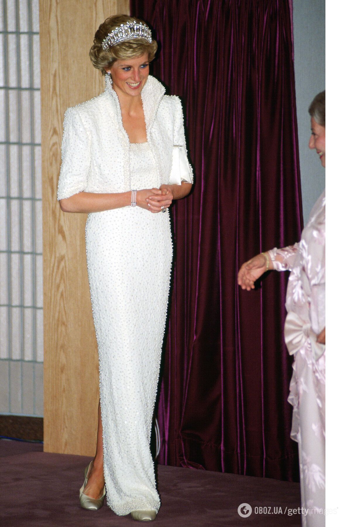 Образ Кейт Миддлтон сравнили с нарядом принцессы Дианы 1989 года: на них одинаковые украшения и похожие платья