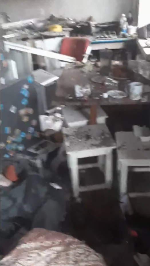 Взрывная волна вырвала бронированные двери: под Киевом от российской ракеты пострадала семья