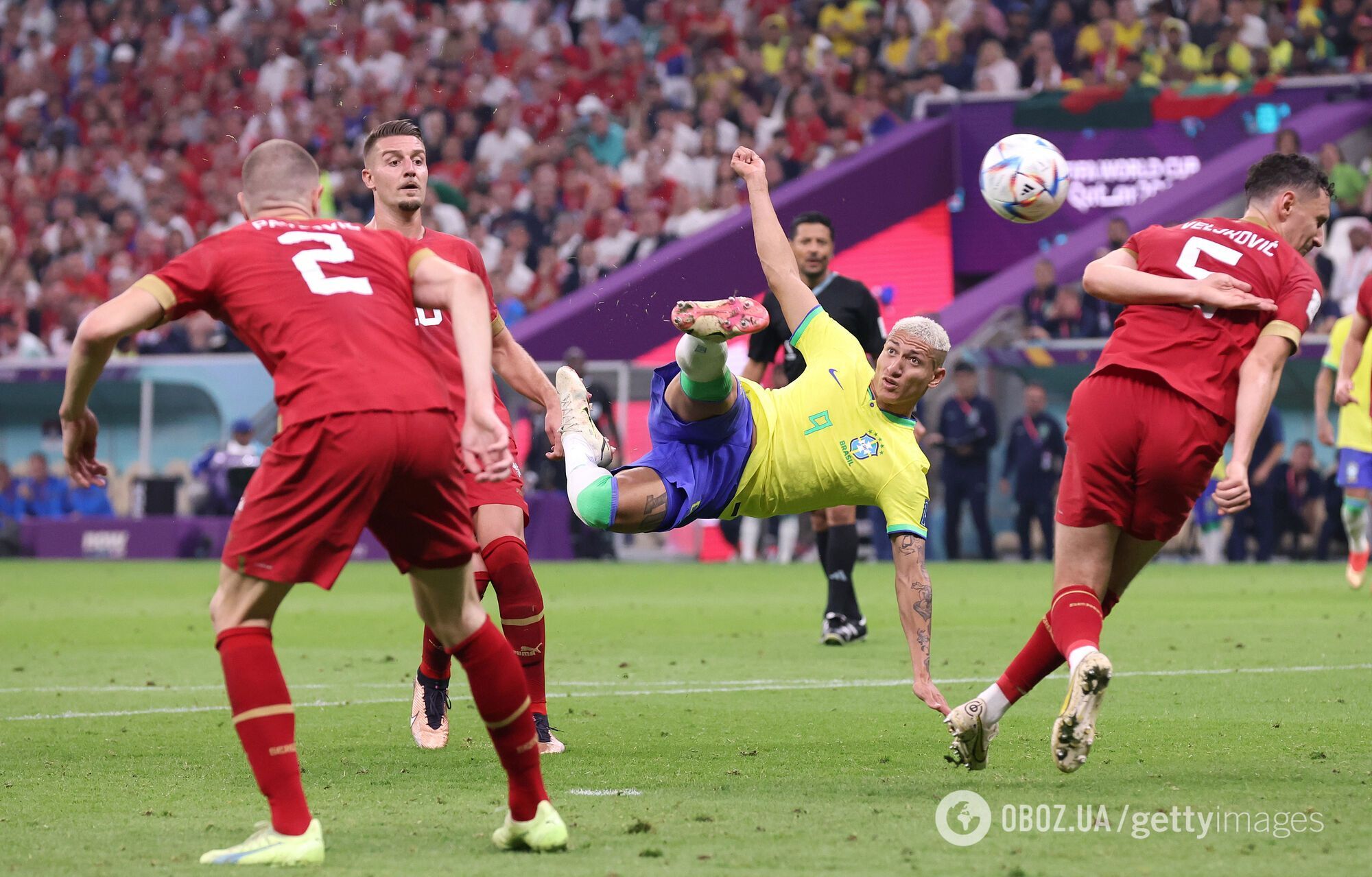 "Братьев" России поставили на место на ЧМ-2022: Бразилия переиграла Сербию, чудом спасшуюся от разгрома