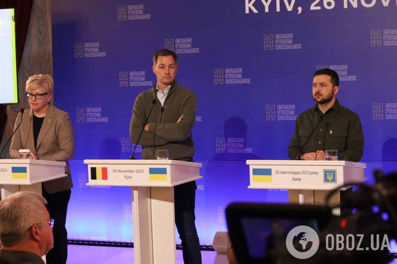 Президент Венгрии, премьеры Польши, Бельгии и Литвы в Киеве провели переговоры с Зеленским и запустили ''зерновую инициативу''. Фото