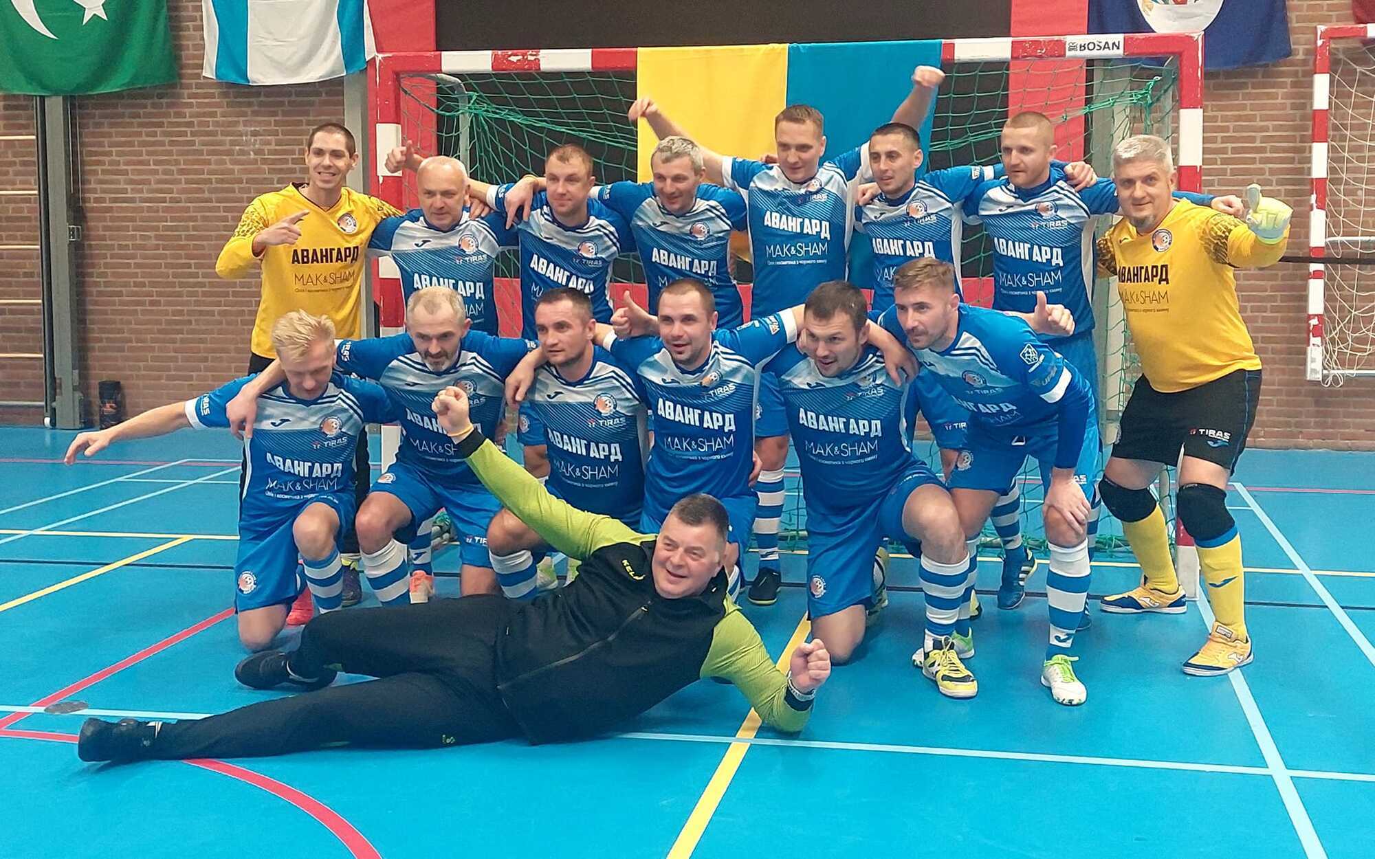 Під крики "Путін - х***о!" Україна виграла у Нідерландах чемпіонат світу з футзалу серед поліцейських та пожежників