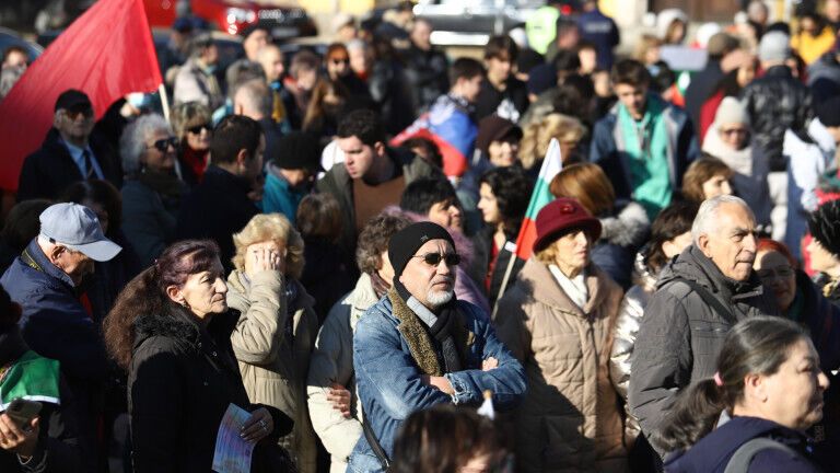 У Болгарії пройшли протести проти військової допомоги Україні. Фото