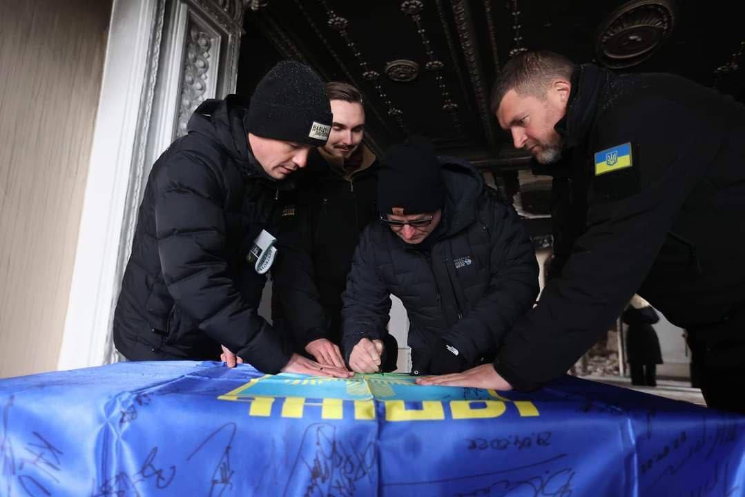 В Киев приехал американский астронавт и посол UNITED24 Скотт Келли. Фото
