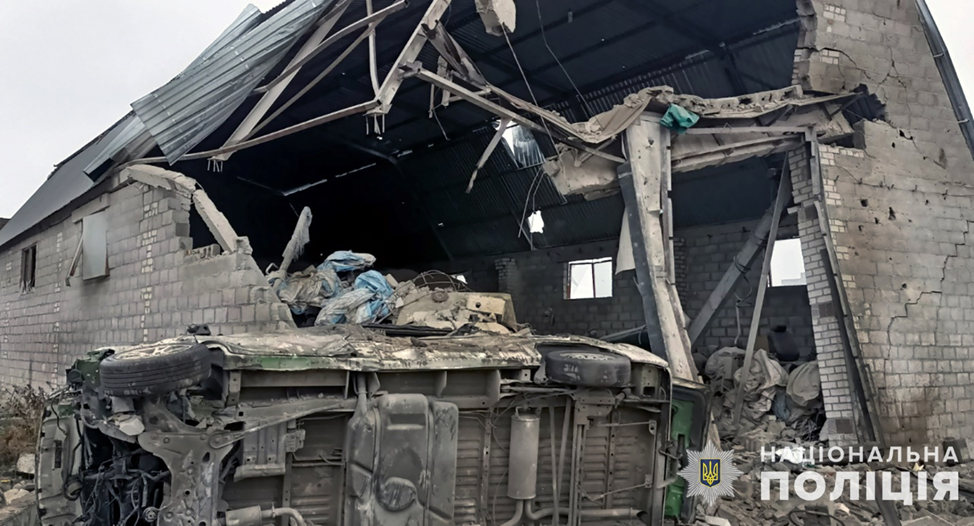В результате обстрела оккупантами Пологовского района на Запорожье погиб человек, трое получили ранения – полиция
