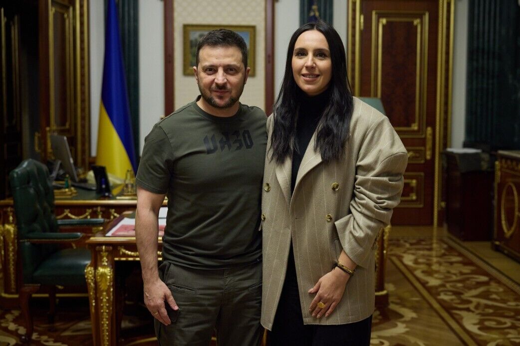 Зеленський зустрівся з Джамалою перед візитом до США: використовуємо кожну нагоду, щоб нагадати про війну в Україні. Фото