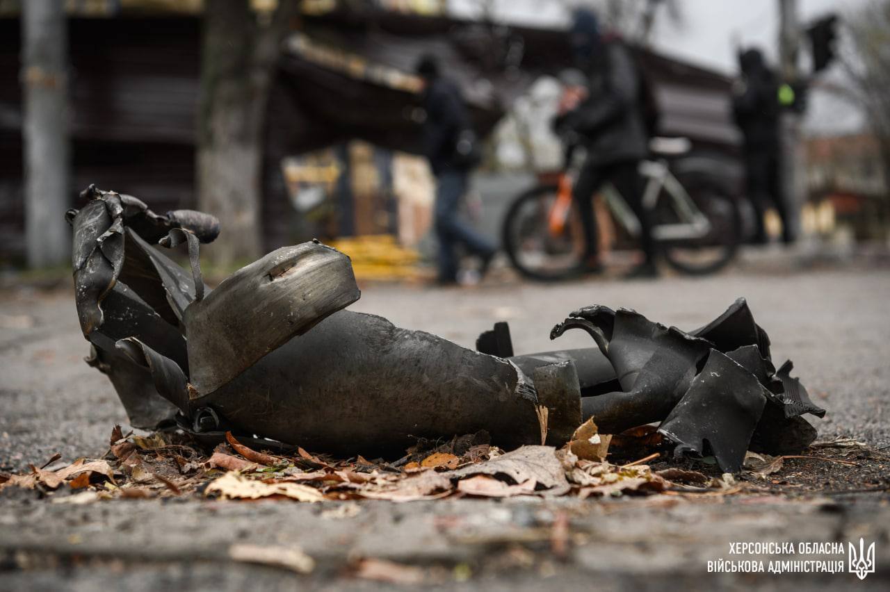 Российские военные снова обстреляли Херсон